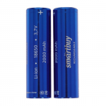 Аккумулятор 18650 SmartBuy, 2P, Li-ion, 2000mAh, 3.7V, (цена за 1 шт)