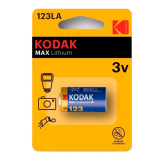 Батарейка Kodak CR123-1BL Max, 3В