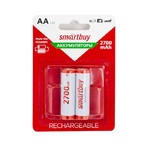 Аккумулятор AA SmartBuy, R06-2BL, 2700mAh, (2/24/240)