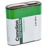Батарейка Квадрат Camelion 3R12-1P, 4.5В, цвет: зелёный
