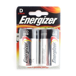 Батарейка D Energizer LR20-2BL Max, 1.5В, (цена за один элемент)