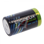 Батарейка D ERGOLUX LR20-2BL, Alkaline, 1.5B, (2/12/96), (арт.11752) 1 шт