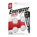 Батарейка литиевая Energizer Ultimate Lithium CR2032 BL4 (цена за 1 шт)