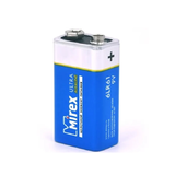 Батарейка алкалиновая Mirex 6LR61 / Крона 9V (цена за 1 шт)