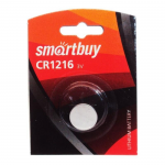 Батарейка литиевый элемент питания (диск) Smartbuy CR1216/1B