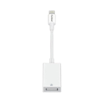 USB OTG Адаптер Earldom ET-OT48 Lightning 8-pin (белый)