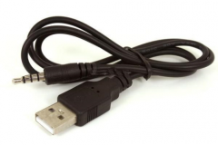 USB 3,5 мм Аудио-разъем Кабель(черный)