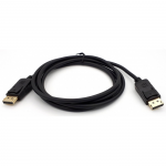 Кабель DisplayPort (папа - папа) 1,8 м, цвет: черный