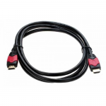 Кабель HDMI - HDMI Atcom АТ4949, 10.0м, круглый, силикон, цвет: красный, с золотой вставкой