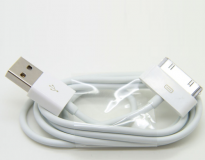 USB Кабель для Apple iPhone 4 (европакет, белый)