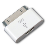 OXION ADP001 адаптер для iPhone 4/4S,30-pin(M)-Micro-USB(F),белый