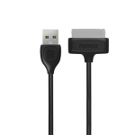 USB кабель REMAX Lesu Series Cable RC-050 для Apple 30 pin (черный)