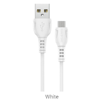 Кабель USB micro USB BOROFONE BX51 Triumph charging data cable (белый) 1 метр
