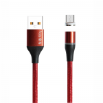 Кабель USB - микро USB FaisON K-05 Union, 1.0м, 3,0А, цвет: красный