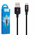 Кабель USB - Type-C HOCO X14 Times speed, 2.0м, 3.0A, цвет: чёрный