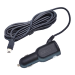 Автомобильное зарядное устройство АЗУ кабель MiniUSB TDS TS-CAU31 3м, 2000mA, гнездо USB (черный)