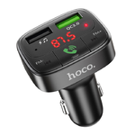 Автомобильное зарядное устройство HOCO E59 Promise, 2 USB, 3.1A, черный, Bluetooth/TF
