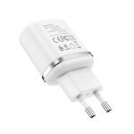 Сетевое зарядное устройство BOROFONE BA36A QC3.0 single port charger белый