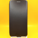 Чехол-книга Fashion Case для Samsung Galaxy A34 с силиконовым основанием и магнитом, черная