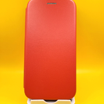 Чехол-книга Fashion Case для Samsung Galaxy A24 с силиконовым основанием и магнитом, красная