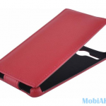 Чухол футляр-книга Armor Case для FLY Nimbus 3 FS501 красный в техпаке