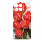 Силиконовый чехол для Huawei Honor X6/X8, красочный принт, цветы тюльпаны