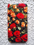 Чехол-книга Fashion Case для Huawei Honor 20, красочный принт, красные и желтые розы