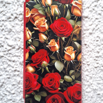 Чехол-книга Fashion Case для Huawei Honor X9C, красочный принт, красные и желтые розы, красный