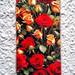 Чехол-книга Fashion Case для Huawei P SMART 2019, красочный принт, божьи коровки, розово-золотой