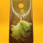 Силиконовый чехол для Huawei Honor View 20, цветной принт, девушка в зеленом платье