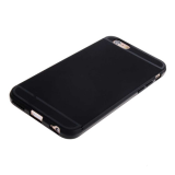 Чехол силиконовый для APPLE iPhone 5/5S/SE, тонкий, непрозрачный, матовый, чёрный, с полосой