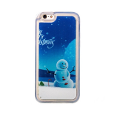 Чехол-накладка - плавающий снег для Apple iPhone 6 (001)