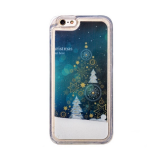 Чехол-накладка - плавающий снег для Apple iPhone 6 (002)