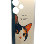 Силиконовый чехол для Infinix Hot 30i, антишок, красочный принт, котик 