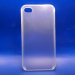 Защитная крышка для iPhone 5 ультратонкая (белый матовый)европакет