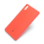 Чехол силиконовый Cherry для LENOVO Vibe Shot Z90, тонкий, непрозрачный, матовый, цвет: красный