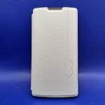 Чехол-книжка Armor Case Book для LG Spirit H422, цвет: белый, в техпаке