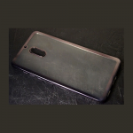 Накладка силиконовая с рамкой для Nokia 6, черная