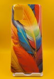 Силиконовый чехол для Samsung Galaxy A02s, красочный принт, цветные перья
