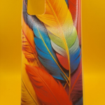 Силиконовый чехол для Samsung Galaxy A02s, красочный принт, цветные перья