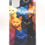 Силиконовый чехол для Samsung Galaxy A31, красочный принт, цветные коты