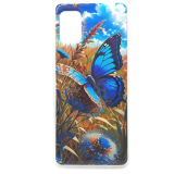 Силиконовый чехол для Samsung Galaxy A31, красочный принт, бабочка на поле