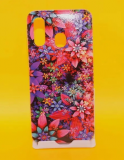 Силиконовый чехол Samsung Galaxy A40, яркий цветочный принт