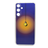 Силиконовый чехол для Samsung Galaxy A16, антишок, красочный принт, лампочка