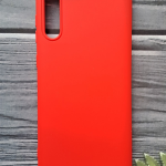 Чехол силиконовый для SAMSUNG Galaxy A50/A30S/A50S, Silicon Case Full, тонкий, матовый, красный