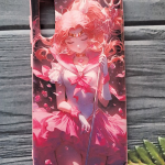 Силиконовый чехол для Samsung Galaxy A50 Silicone case High-end TPU Case, soft-touch, бархат, розовы