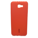Чехол силиконовый Cherry для SAMSUNG Galaxy J5 Prime, тонкий, непрозрачный, матовый, цвет: красный