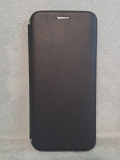 Чехол-книга Fashion Case для Samsung Galaxy J8 (2018) с сил. основанием и магнитом, черный