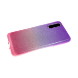 Силиконовый чехол для Huawei P20 Lite плотные блестки с переходом, фиолетово-розовый