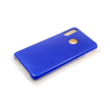 Силиконовый чехол для Huawei Honor 10i Silicone case утолщенный, без логотипа, синий